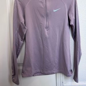 Lightly worn Nike quarter zip up